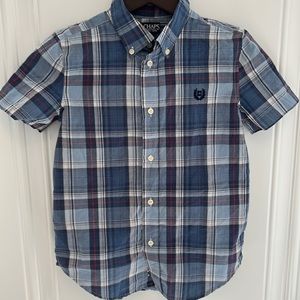 Boys’ Chaps Short Sleeved Button Down